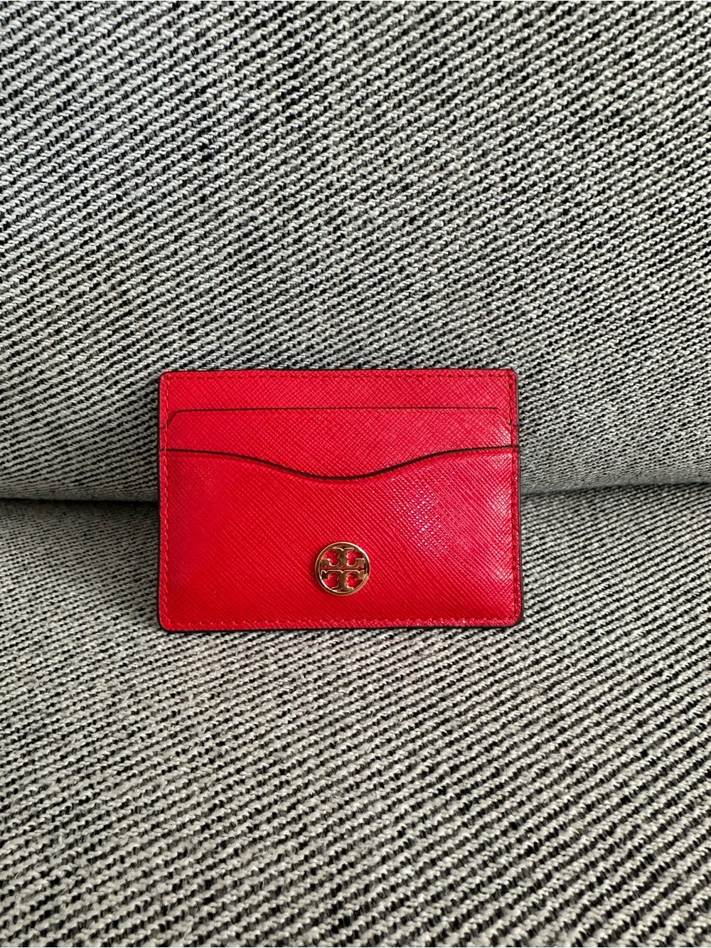 NWT Toryburch Rory Glazed Slim Card Case 182802